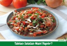 Tablacı Salatası Tarifi – Nasıl Yapılır? Tablacı Salatası Tarifi - Nasıl Yapılır