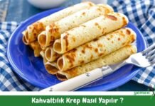 Kahvaltılık Krep Tarifi – Nasıl Yapılır? Kahvaltılık Krep Tarifi - Nasıl Yapılır